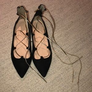 J. CREW black flats
